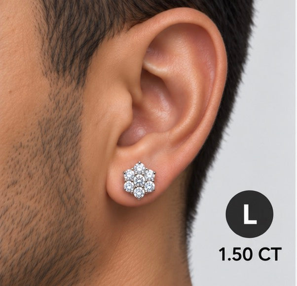 VS Flowerset Earrings (Large)