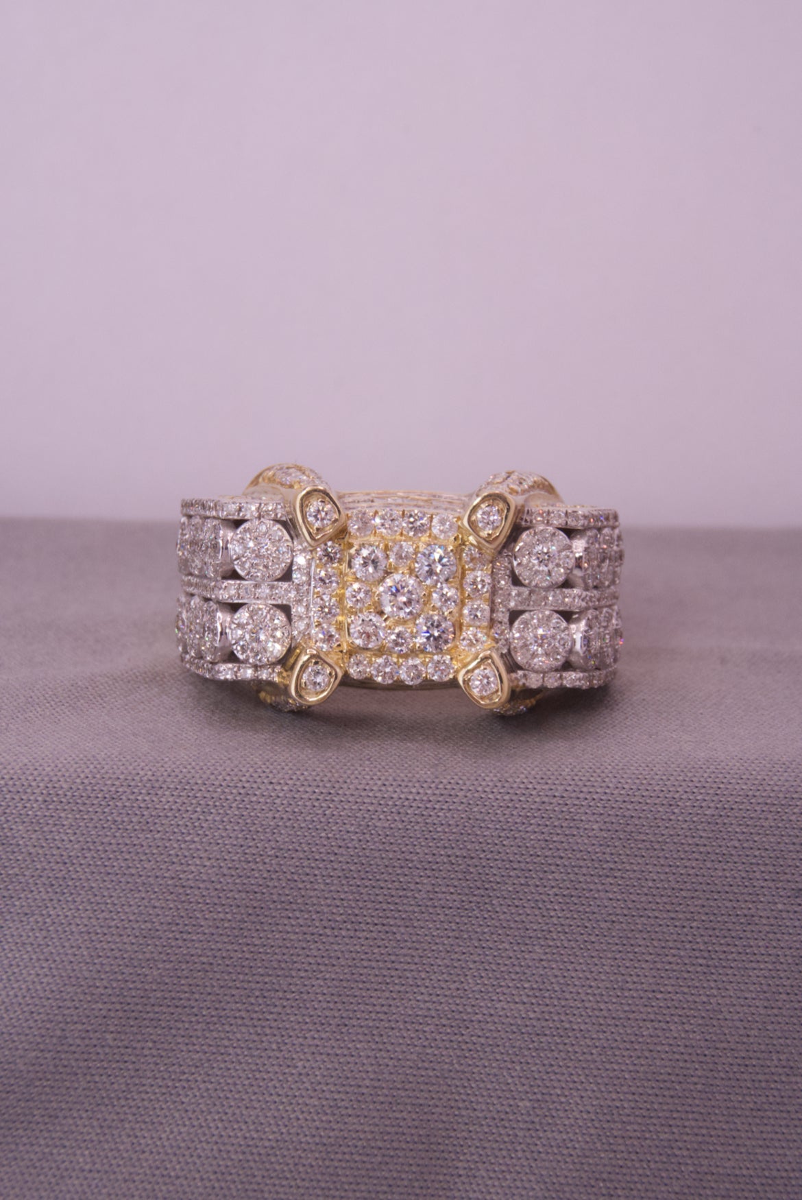 10k Jumbo Diamond Ring
