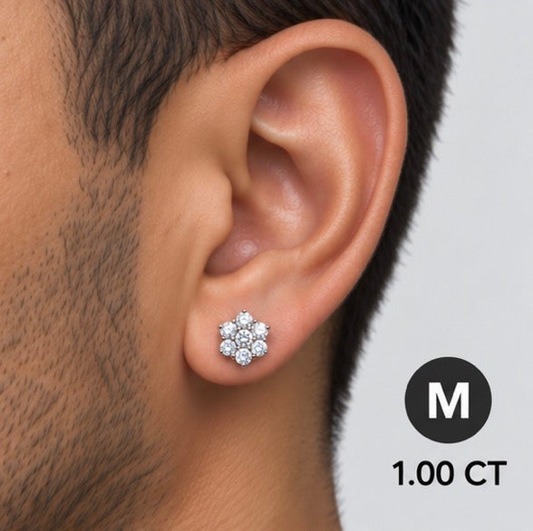 VS Flowerset Earrings (Medium)