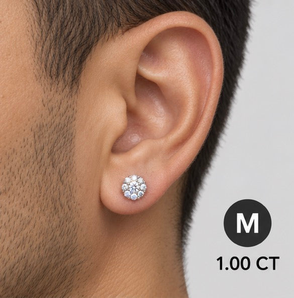 VS Flowerset Earrings (Medium)