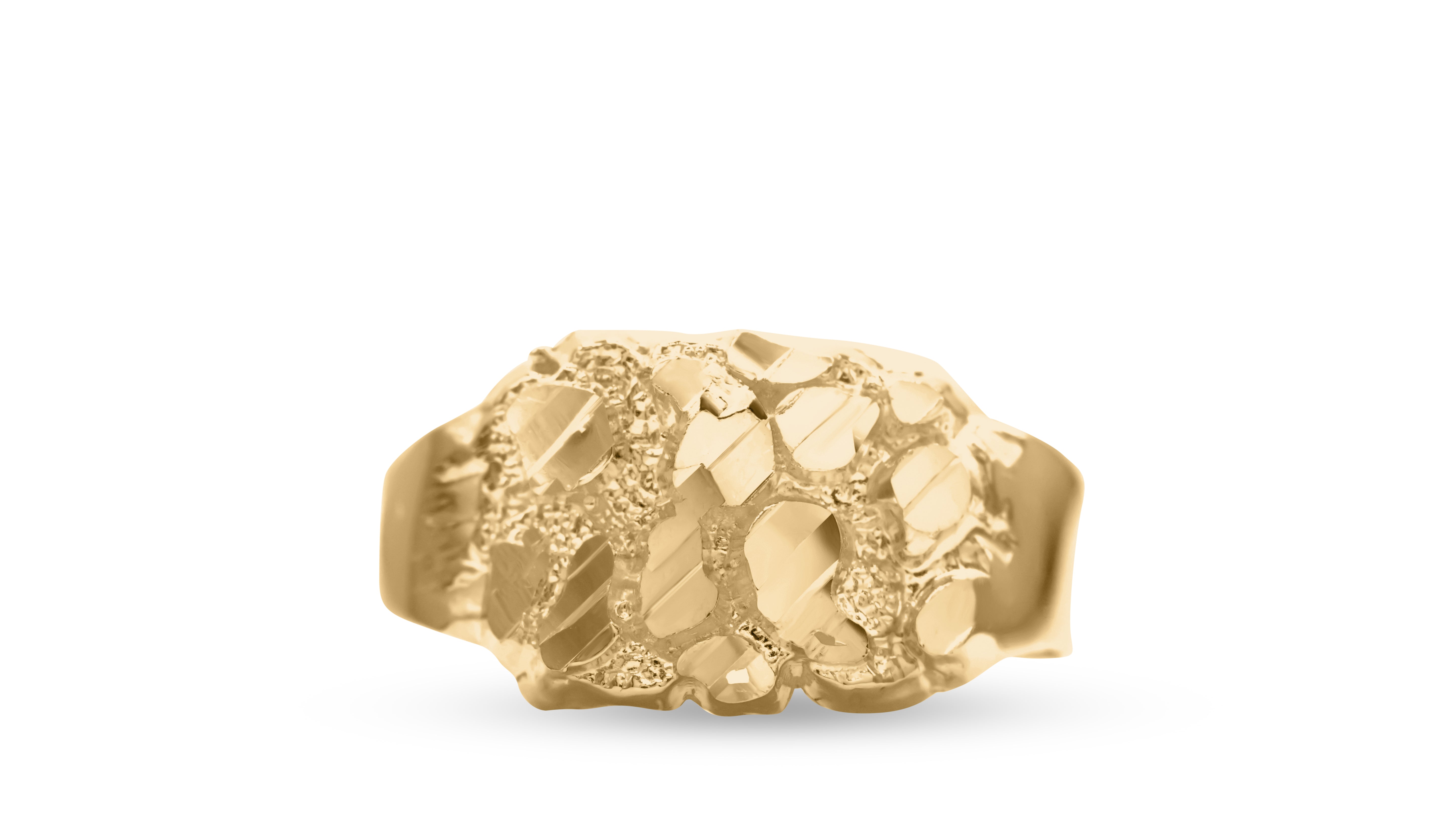 10k Gold Nugget Ring